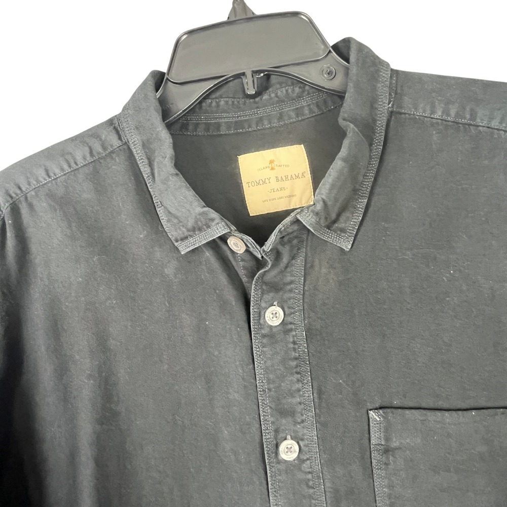 Tommy Bahama Jeans Casual Woven Shirt Men XL‎ Relaxed Fit Everyday Layering